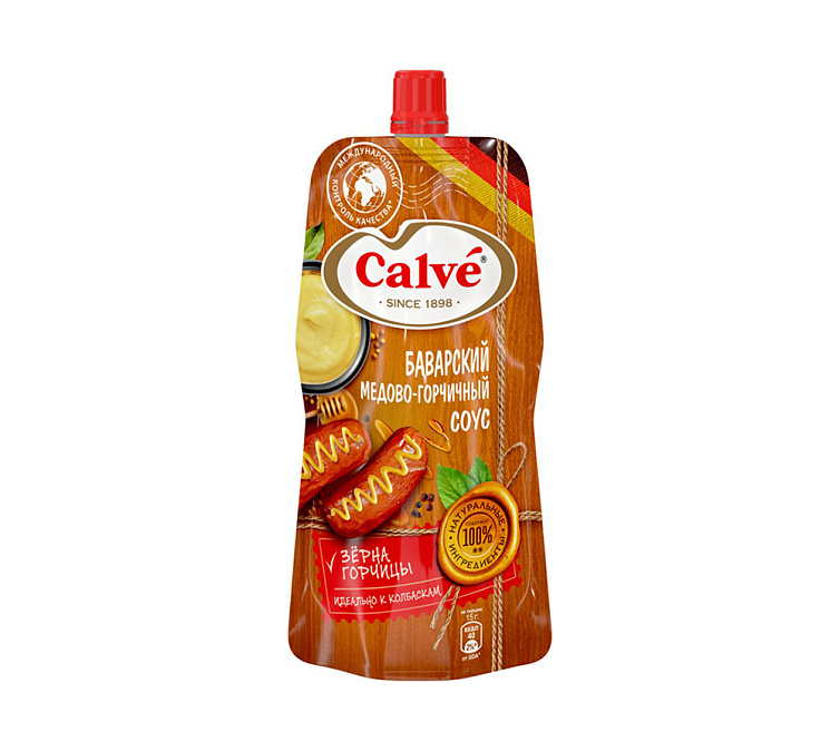 Соус 230г Calve Баварский медово-горчичный