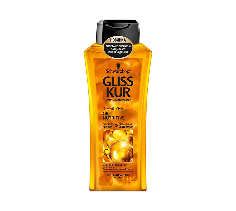 Шампунь для волос 400мл Gliss Kur